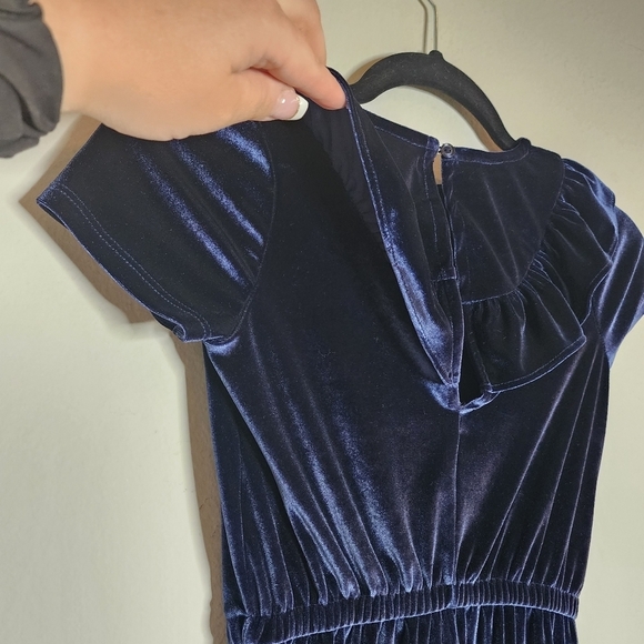 Tucker + Tate navy Velour jumpsuit - Picture 3 of 15